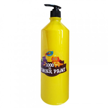 Peinture en doigt de couleur en bouteille 1000ML